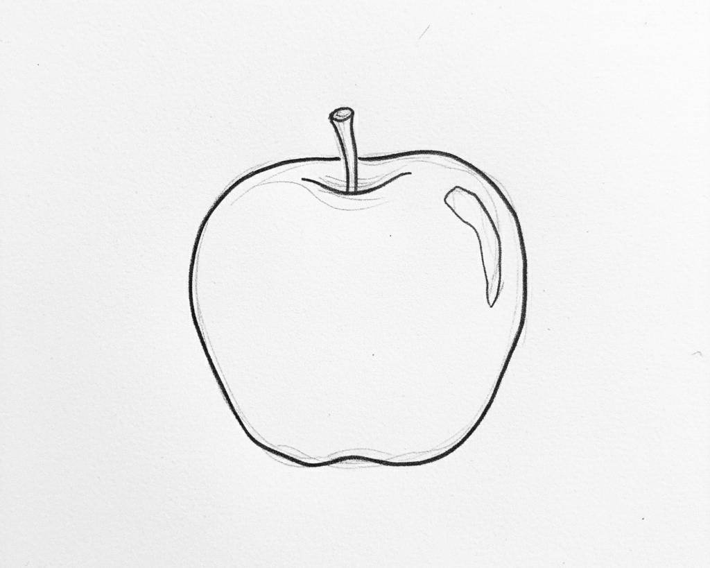 Maçã (Esboço)