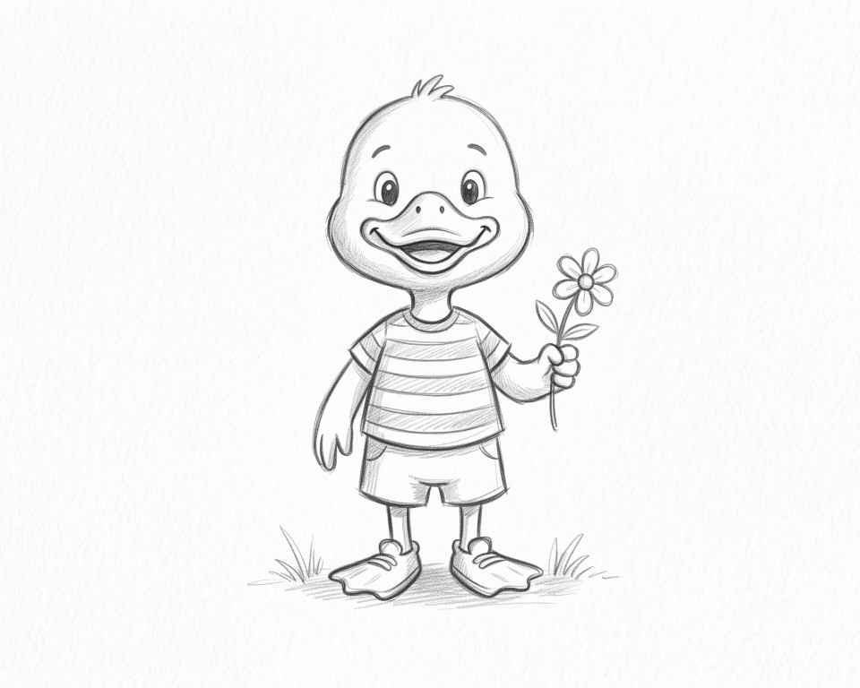 Personagem Pato