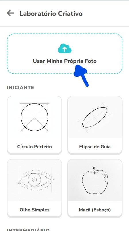 Como desenhar fotos próprias - Importe Sua Própria Foto