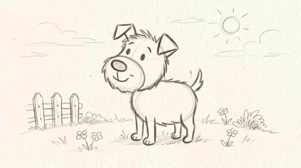 Como Desenhar Cachorro Passo a Passo